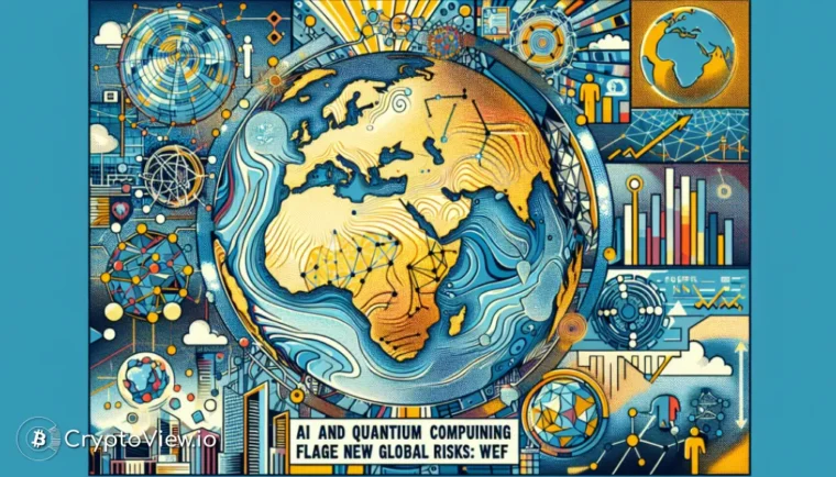 ¿Cómo está impactando la intersección de la inteligencia artificial y la computación cuántica en los riesgos globales?