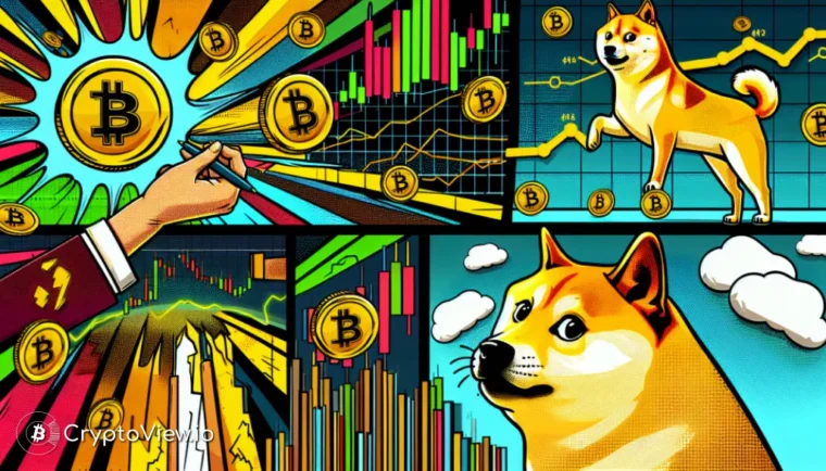 Er der en markedskorrektion på vej for en Dogecoin-konkurrent med en stigning på 8000% på tre måneder?
