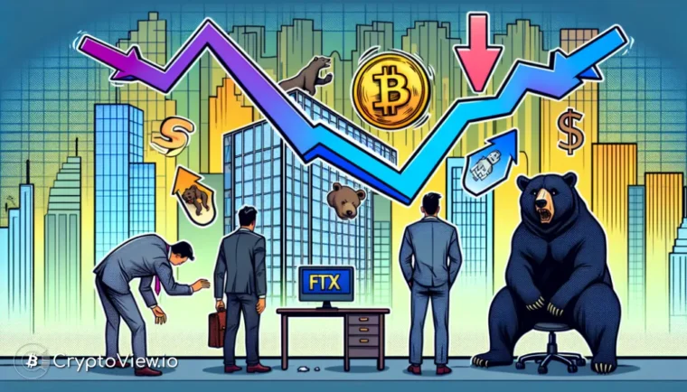 Czy presja sprzedaży napędza spadek Bitcoina?