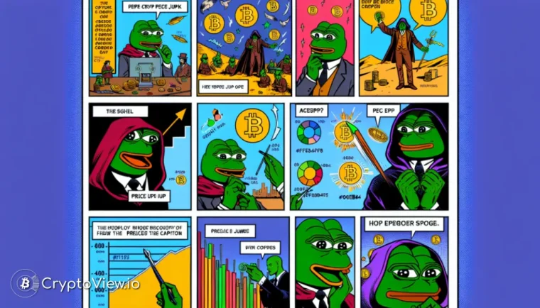 Er PEPE klar til å stige mot 0,0000015 dollar-merket?