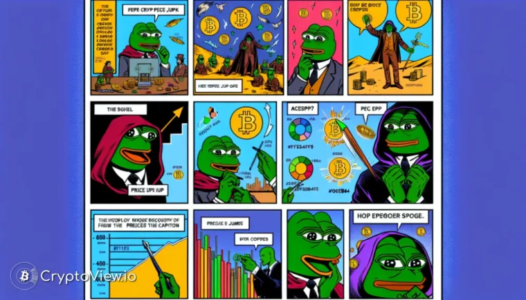 Czy PEPE jest ustawiony, aby wzrosnąć do poziomu 0,0000015 USD?