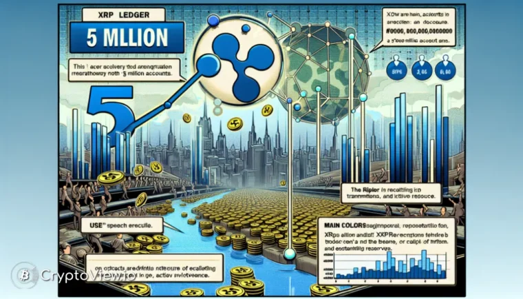 XRP 렛저가 500만 개의 계정을 넘는 의의는 무엇인가요?