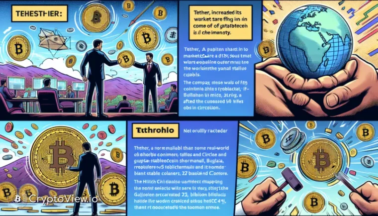 Hvordan har Tethers markedsandel domineret stablecoin-industrien?
