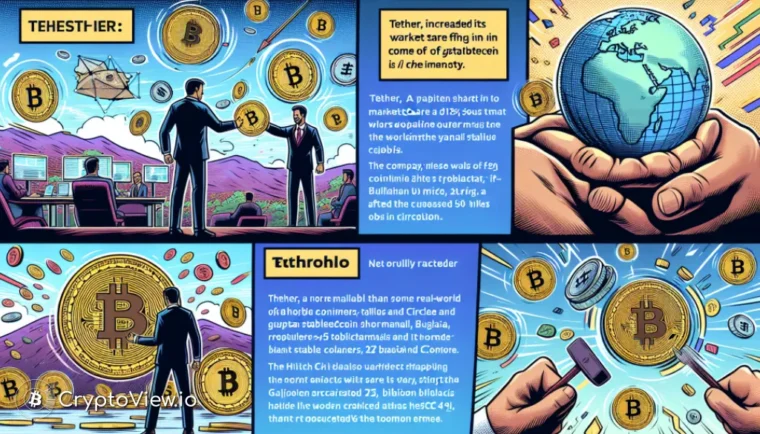 ¿Cómo ha dominado la cuota de mercado de Tether la industria de las stablecoins?