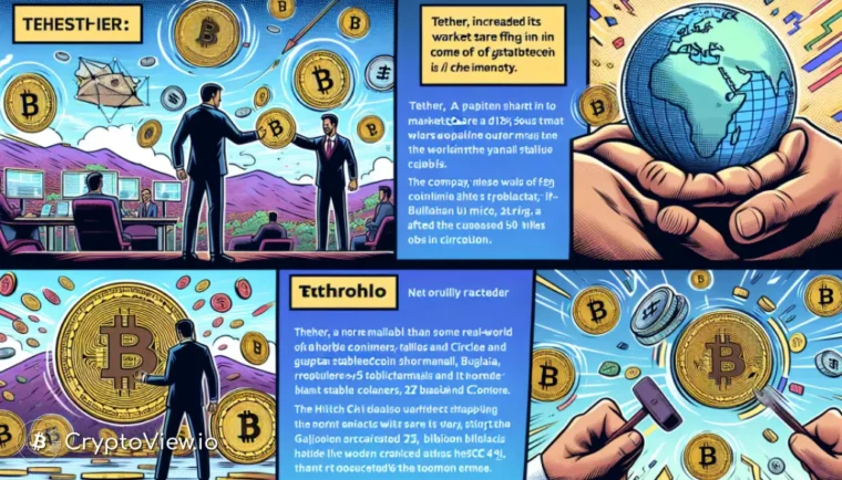 Comment la part de marché de Tether a-t-elle dominé l'industrie des stablecoins ?