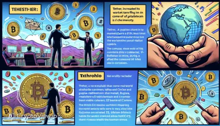 Como a Participação de Mercado da Tether Dominou a Indústria de Stablecoins?