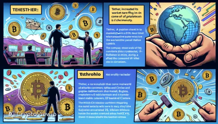 테더의 시장 점유율이 안정화폐 산업을 지배한 방법