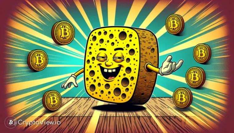 Sponge V2 미미 코인, 50억 토큰을 스테이킹하여 BONK를 앞지를 준비가 되어 있나요?