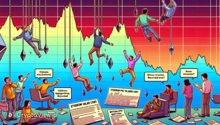 イーサリアムのアクティブなバリデータ数の減少の影響は何ですか？