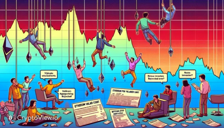 Qual é o Impacto da Diminuição do Número de Validadores Ativos no Ethereum?