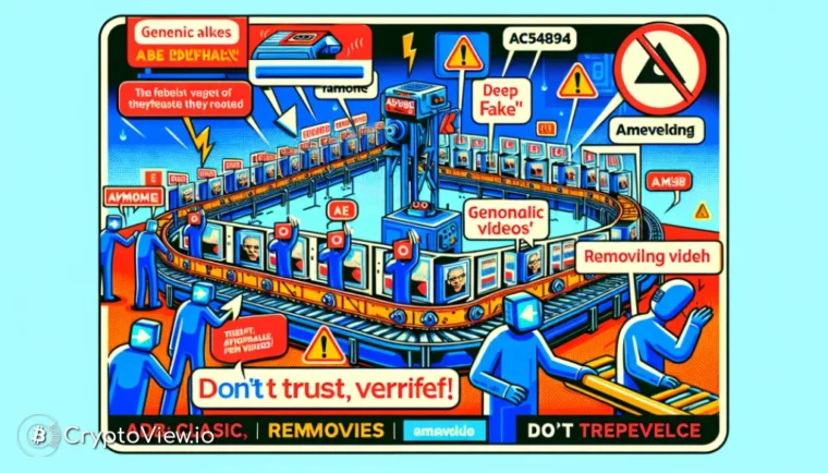 Stellen KI-generierte Deepfake-Videos eine neue Bedrohung in der Kryptowelt dar?
