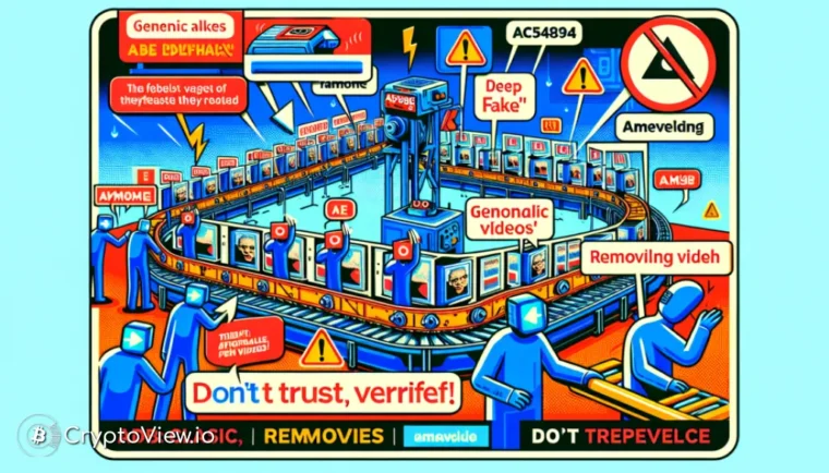 Les vidéos deepfake générées par l'IA posent-elles une nouvelle menace dans le monde de la cryptographie ?