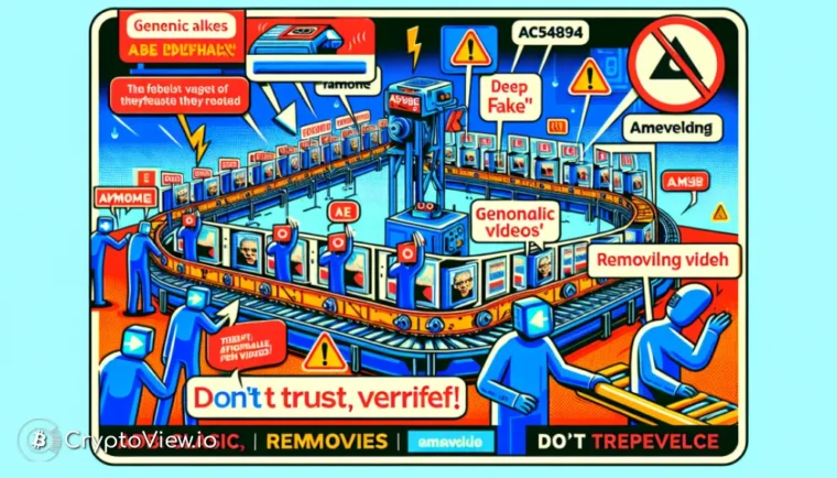 क्या एआई-निर्मित डीपफेक वीडियो क्रिप्टो विश्व में एक नई खतरा पैदा कर रहे हैं?