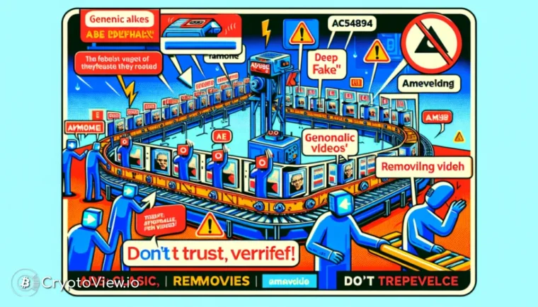 I video Deepfake generati da intelligenza artificiale rappresentano una nuova minaccia nel mondo delle criptovalute?