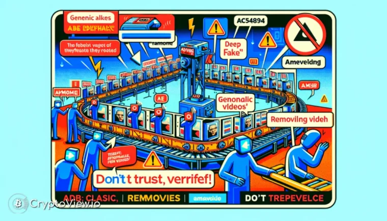 Czy generowane przez sztuczną inteligencję deepfake wideo stanowią nowe zagrożenie w świecie kryptowalut?
