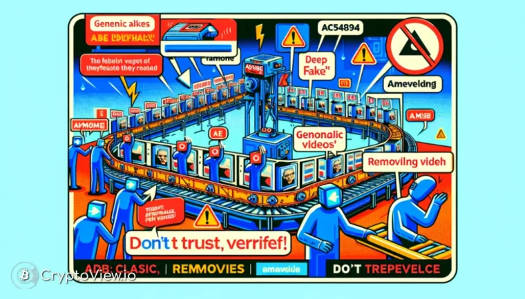 Os Vídeos Deepfake Gerados por IA Representam uma Nova Ameaça no Mundo das Criptomoedas?