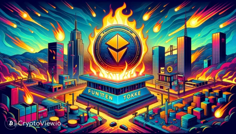 2023년 4분기 토큰 소각이 FUNToken 및 게임 산업에 미치는 영향은 무엇인가요?