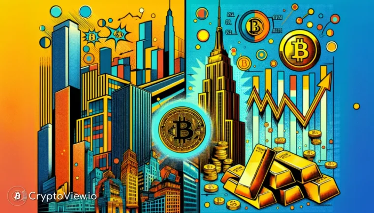 Er der en voksende korrelation mellem Bitcoin og Guld?
