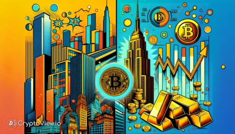 Er Det en Voksende Korrelasjon Mellom Bitcoin og Gull?