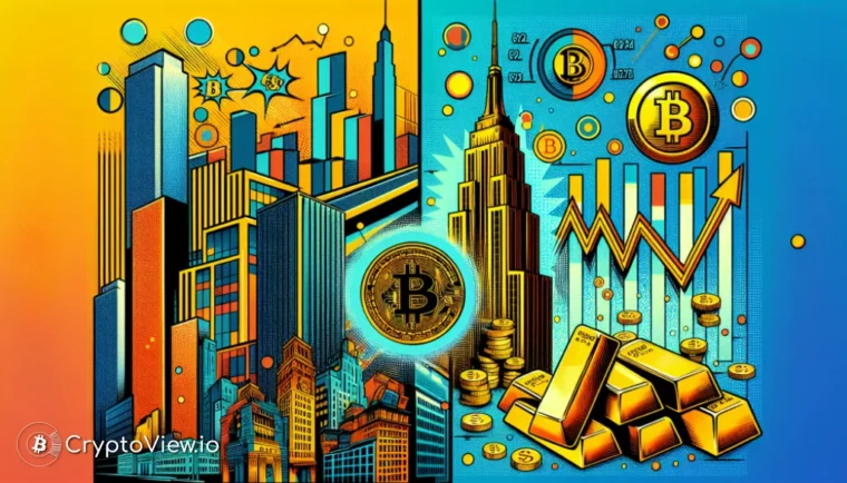 Existe uma crescente correlação entre o Bitcoin e o ouro?