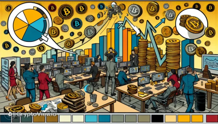 비트코인 마이너들의 대규모 매도 배경은 무엇인가요?