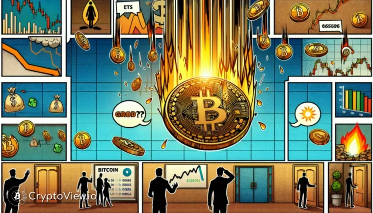 Co stoi za ostatnim spadkiem ceny Bitcoina?