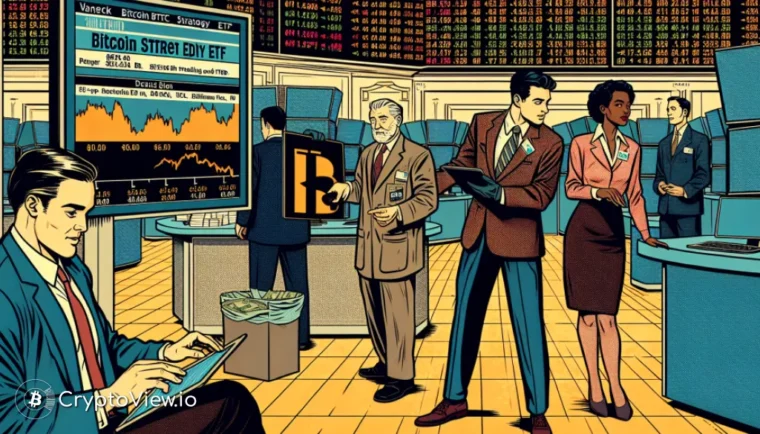 VanEckのBitcoin戦略ETFは閉鎖されていますか？