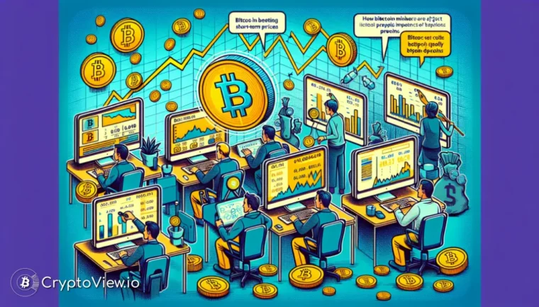 비트코인 채굴자가 단기 시장 가격에 영향을 미칠 수 있을까?