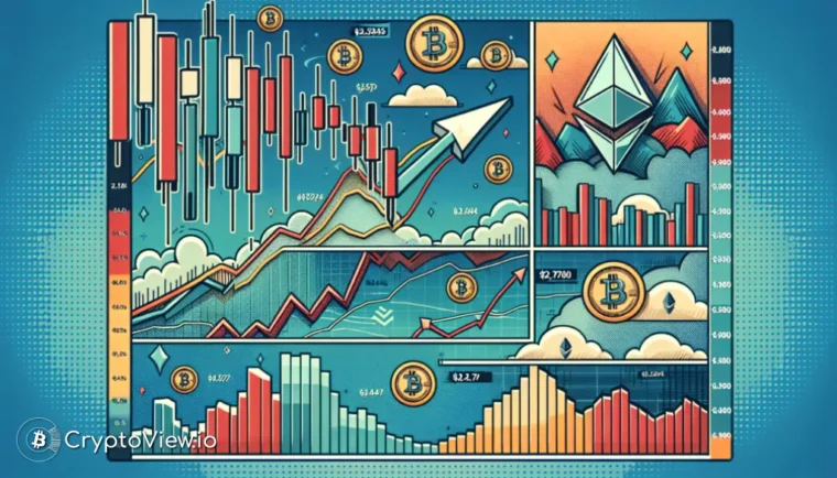 이더리움의 상슬기 상승이 2.4천불까지 하락으로 끝나고 있나요?