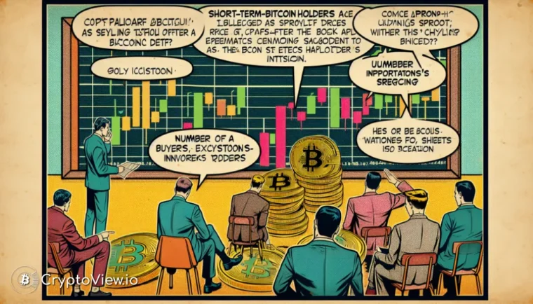 비트코인 단기 보유자의 매도 압력이 가격에 미치는 영향은 무엇인가요?