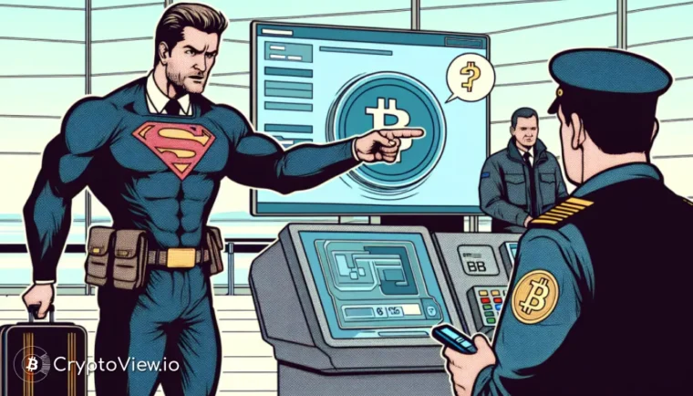 Kunde Bitcoin ha löst Schwarzeneggers problem på Münchens flygplats?