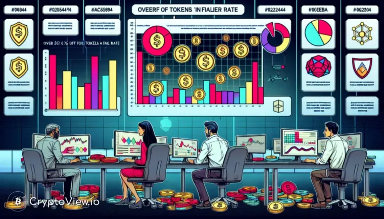 Bardziej niż połowa kryptowalut wymienionych od 2014 r. jest teraz nieaktywna: Studium