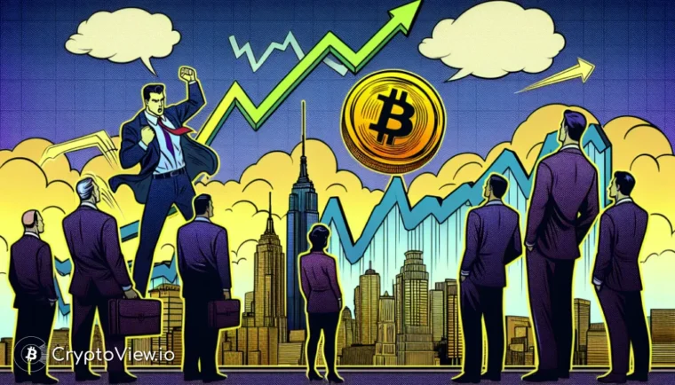 Przekraczanie Milestones: ETF-y Bitcoina w wersji rynkowej dotarły do 100 000 BTC wobec zmienności rynkowych