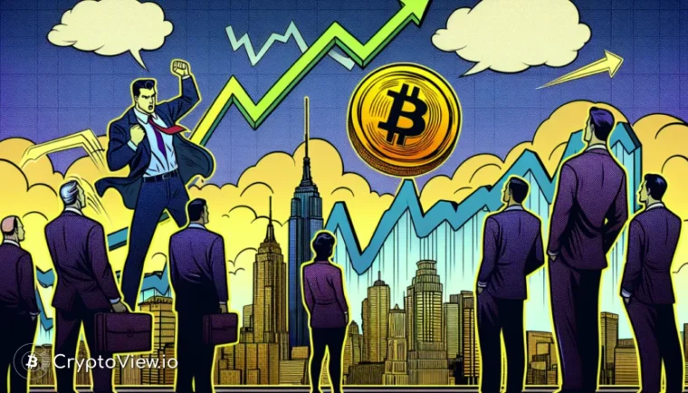 超过里程碑：spot Bitcoin ETF 达到了 100,000 比特币，面对市场波动