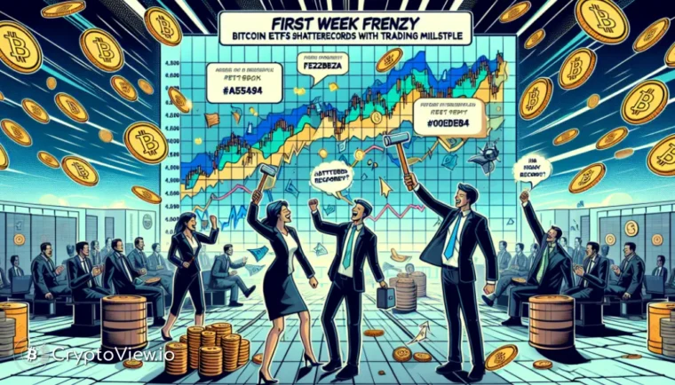 Nyre Højder: Bitcoin ETF's og Deres Handelsmilestone