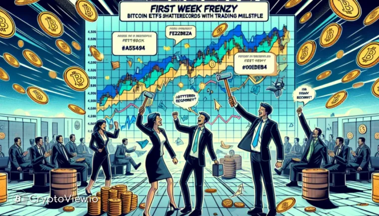 Nieuwe Hoogtepunten: Bitcoin ETF's en hun handelsspiegelpunt