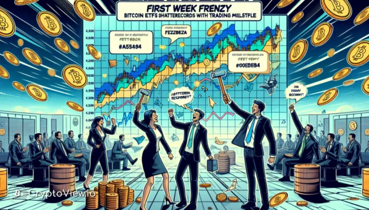 Nådar Nya Höjder: Bitcoin-ETF:er och Deras Handelsmilston