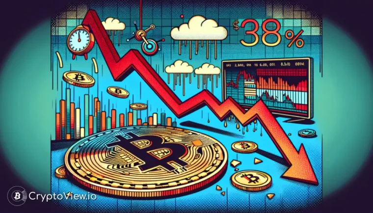 ¿Podría el precio de Bitcoin caer a $32,700?
