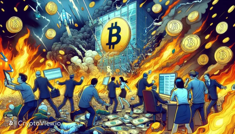 Was geschah während des 50%igen Flash Crash von OKX und wie reagiert die Börse darauf?