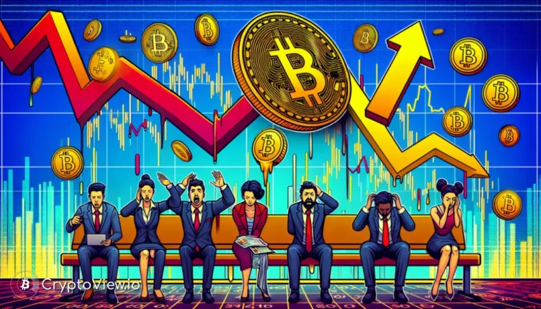 Czy spadek Bitcoina poniżej 40 000 USD wysyła mieszane sygnały dla inwestorów?