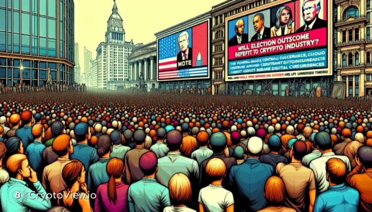A indústria de criptomoedas poderia se beneficiar de uma eleição de Trump?