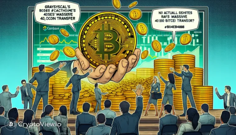 Как значительный перевод биткоинов Grayscale влияет на криптовалютный рынок?