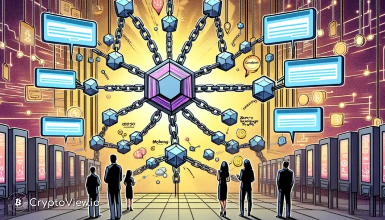 Hoe creëert het Aggregatielaagplan een web van verenigde blockchainnetwerken?