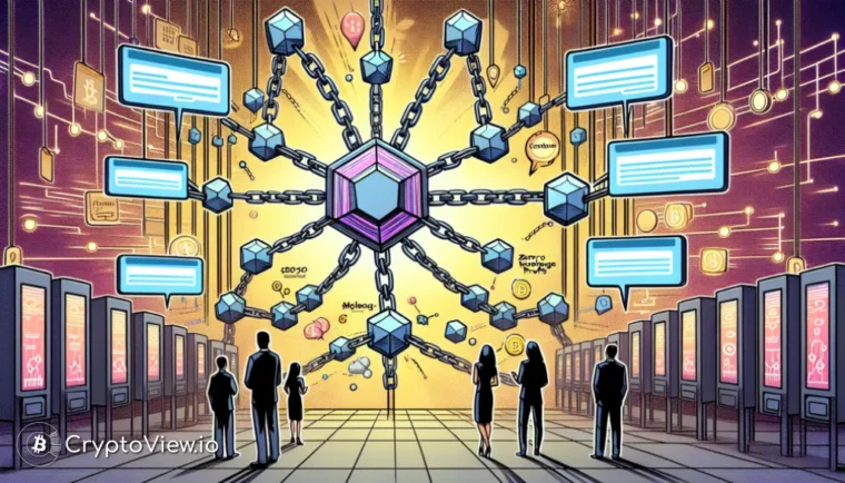 집계 계층 계획이 통합된 블록체인 네트워크 웹을 어떻게 만들까요?