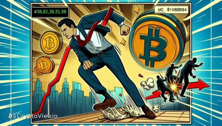 Bitcoin sta per subire un crollo al di sotto del livello di supporto di $40.000?