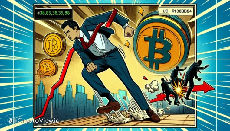 Er Bitcoin på vei mot en nedgang under støttenivået på $40 000?