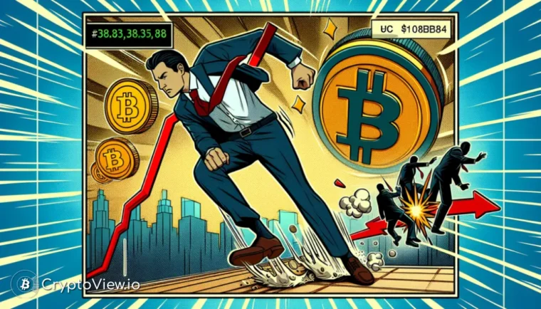 Czy Bitcoin zmierza ku upadkowi poniżej poziomu wsparcia 40 000 USD?