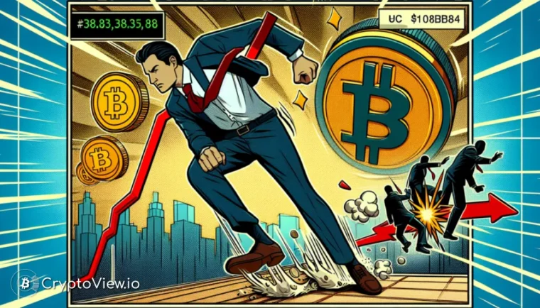 Är Bitcoin på väg mot en nedgång under stödnivån på 40 000 dollar?