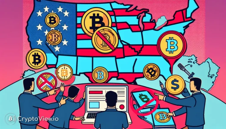 바이낸스.US가 특정 주에서 영업을 중단하고 있습니까?