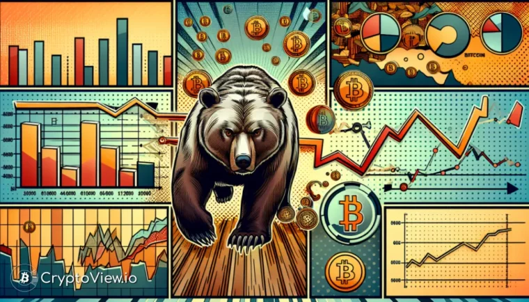 هل يمكن أن ينخفض سعر البيتكوين بشكل حاد قريبًا؟